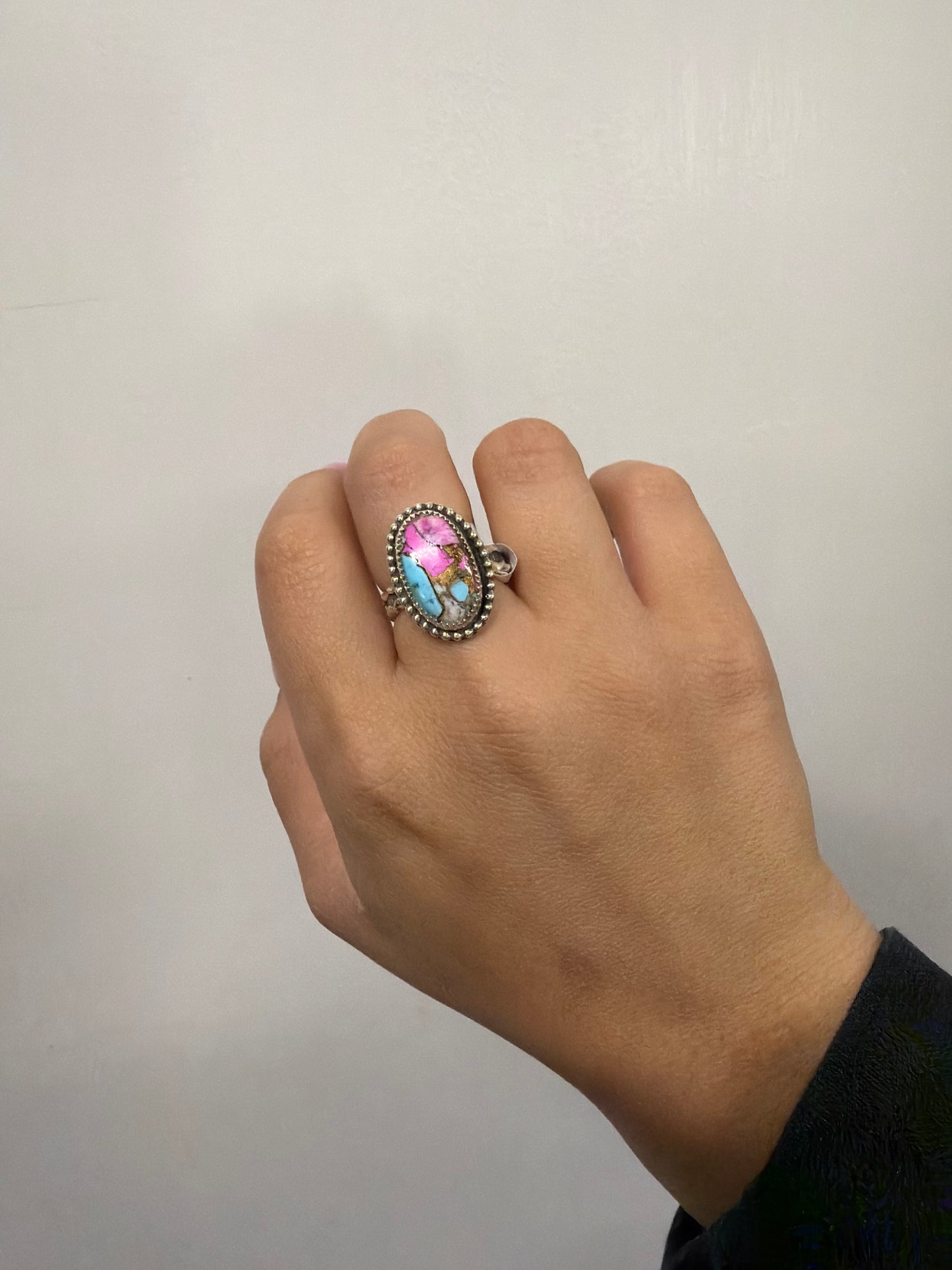 Cotton Candy Ring - Adjustable starting around a size 8