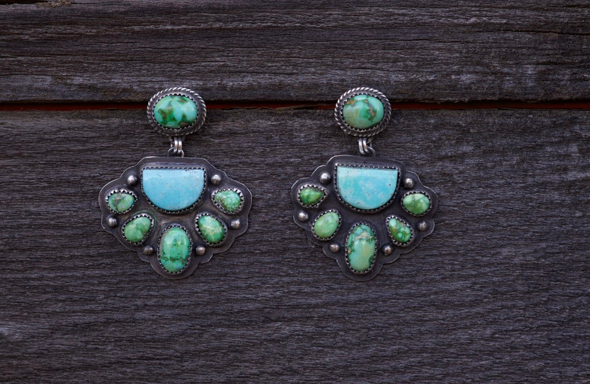 #137 Campitos and Sonoran Gold Earrings