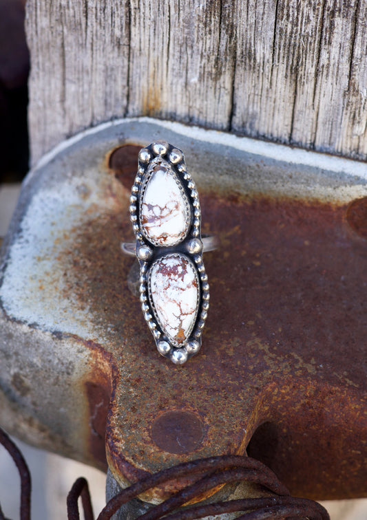 #162 Wild Horse Ring - Adjustable starting at 5.5+