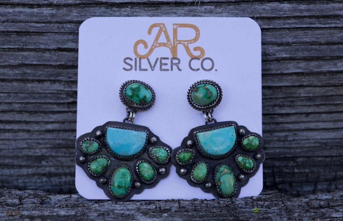 #137 Campitos and Sonoran Gold Earrings