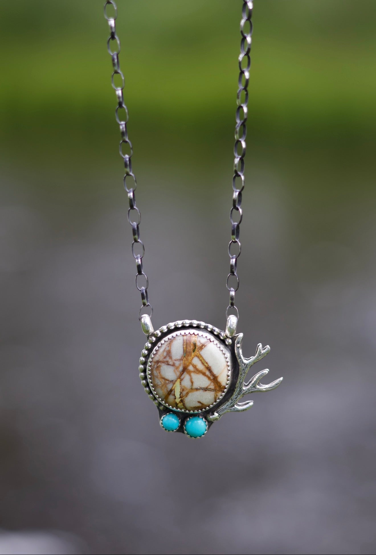 Royston Antler Necklace