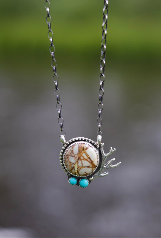 Royston Antler Necklace