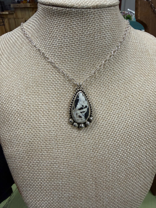 White Buffalo Necklace - 18” chain